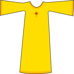 Desenho do robe de Adeptus Minor interno
