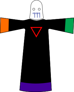 Desenho do Dominus Liminis robe