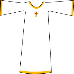 Desenho do robe de Adeptus Minor interno