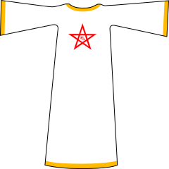 Design do robe de Adeptus Minor Outer College - frente