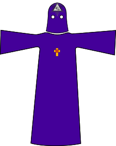Desenho do robe de Adeptus Exemptus