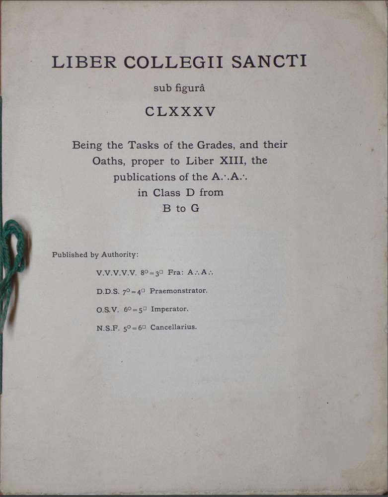 Capa do Liber Collegii Sancti